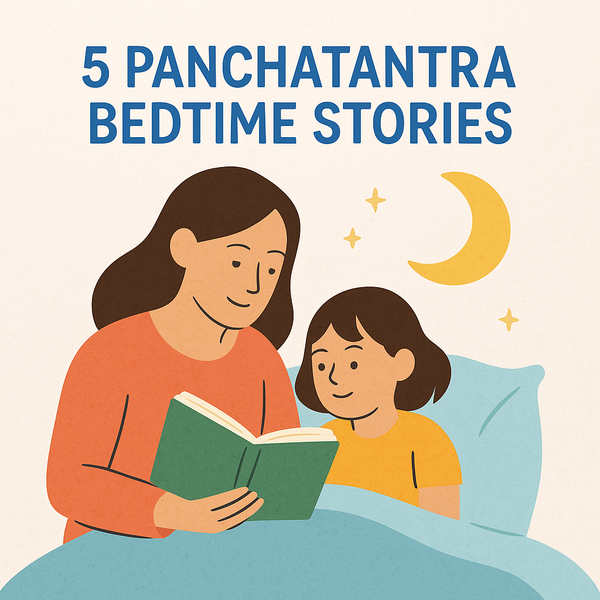5 Panchatantra Bedtime Stories That Help Kids Sleep Happily