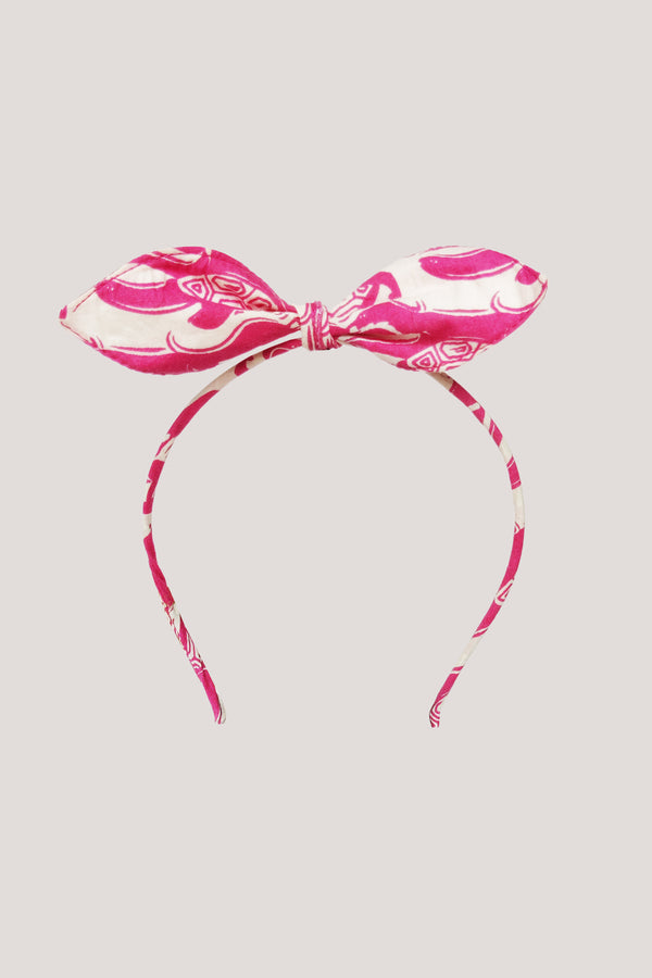 Bunny Shaped Hairband_Pink The Hare & The Tortoise