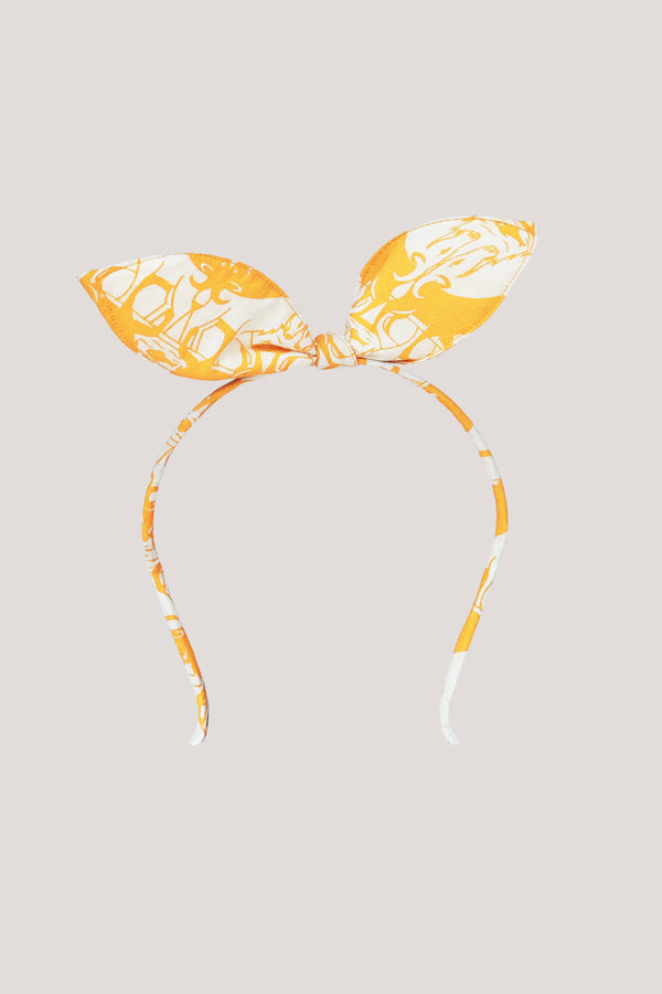 Bunny Shaped Hairband_Yellow Two Silly Goats