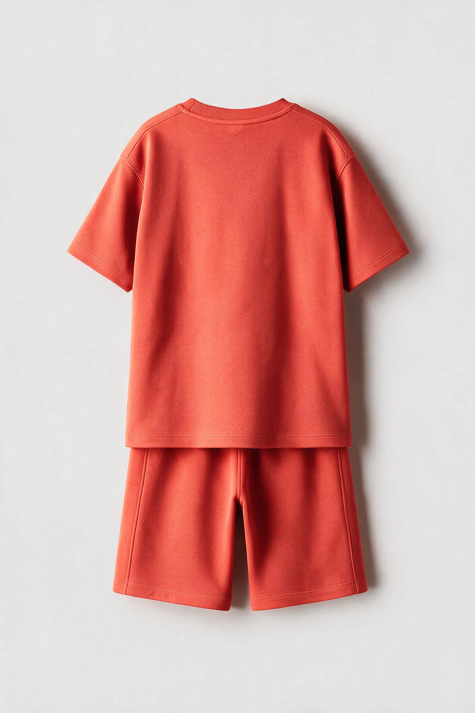 Burnt Orange Sheep - Story Printed Unisex Co-ord Set, Orange
