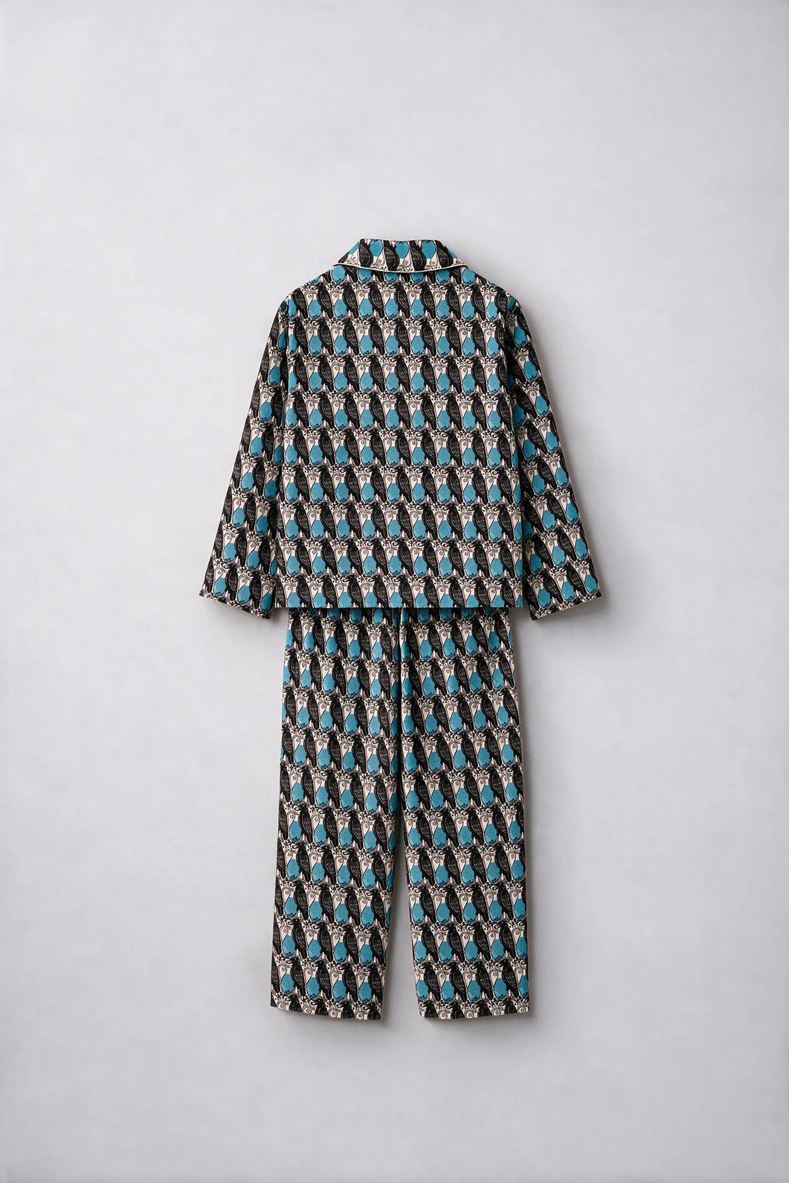 The Thirsty Crow - Sleepwear, Blue & Black