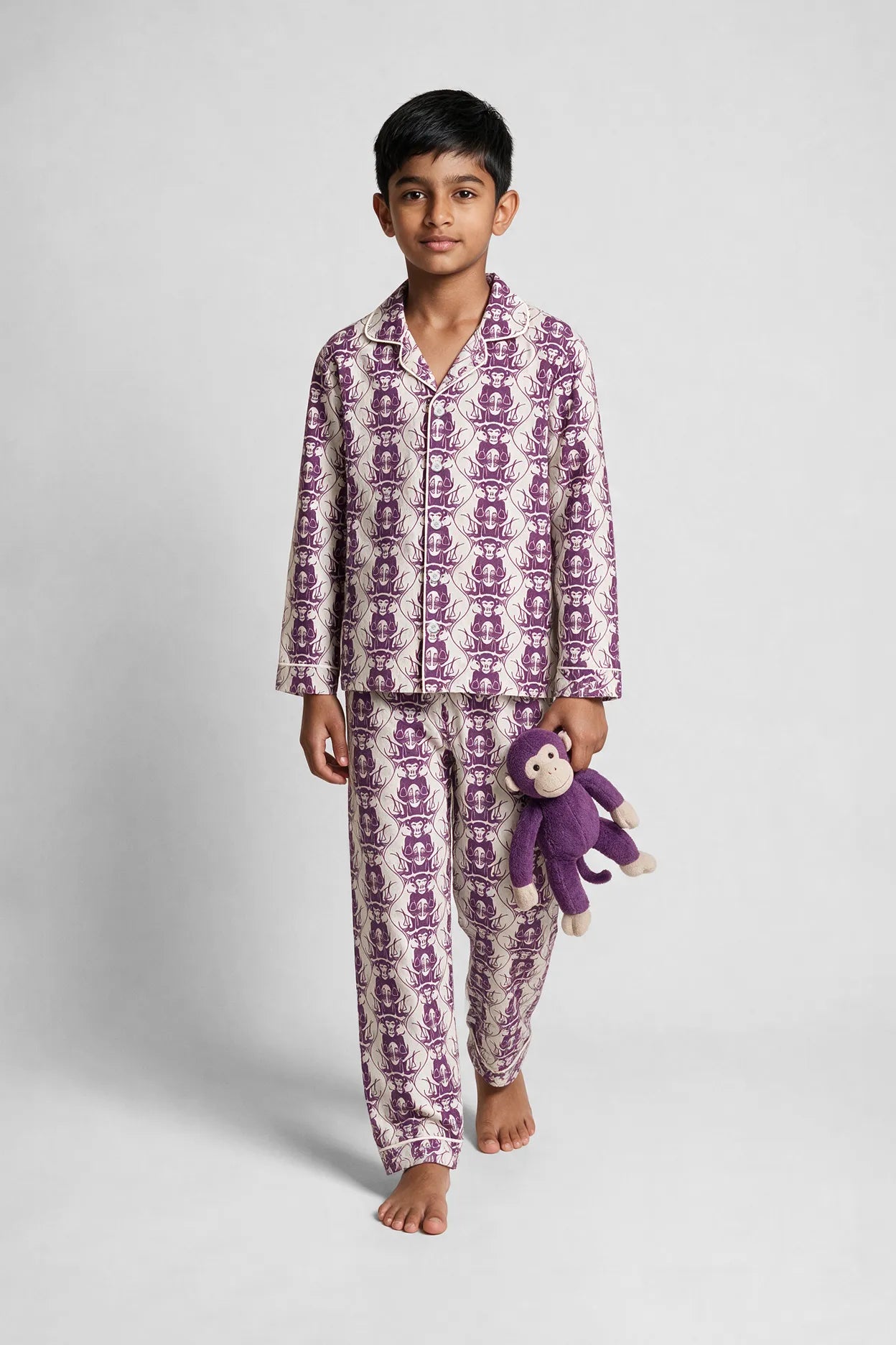 Two Cats & Monkey - Sleepwear