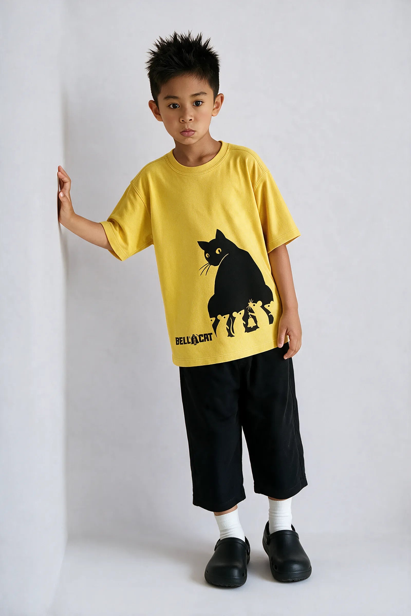 Bell The Cat - T Shirt, Yellow