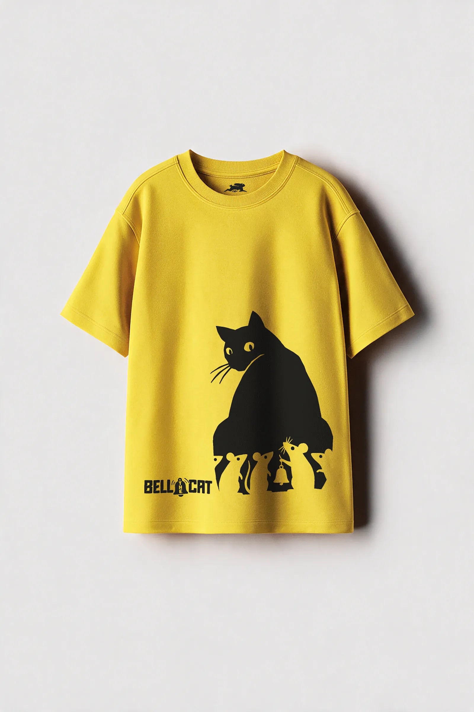 Bell The Cat - T Shirt, Yellow
