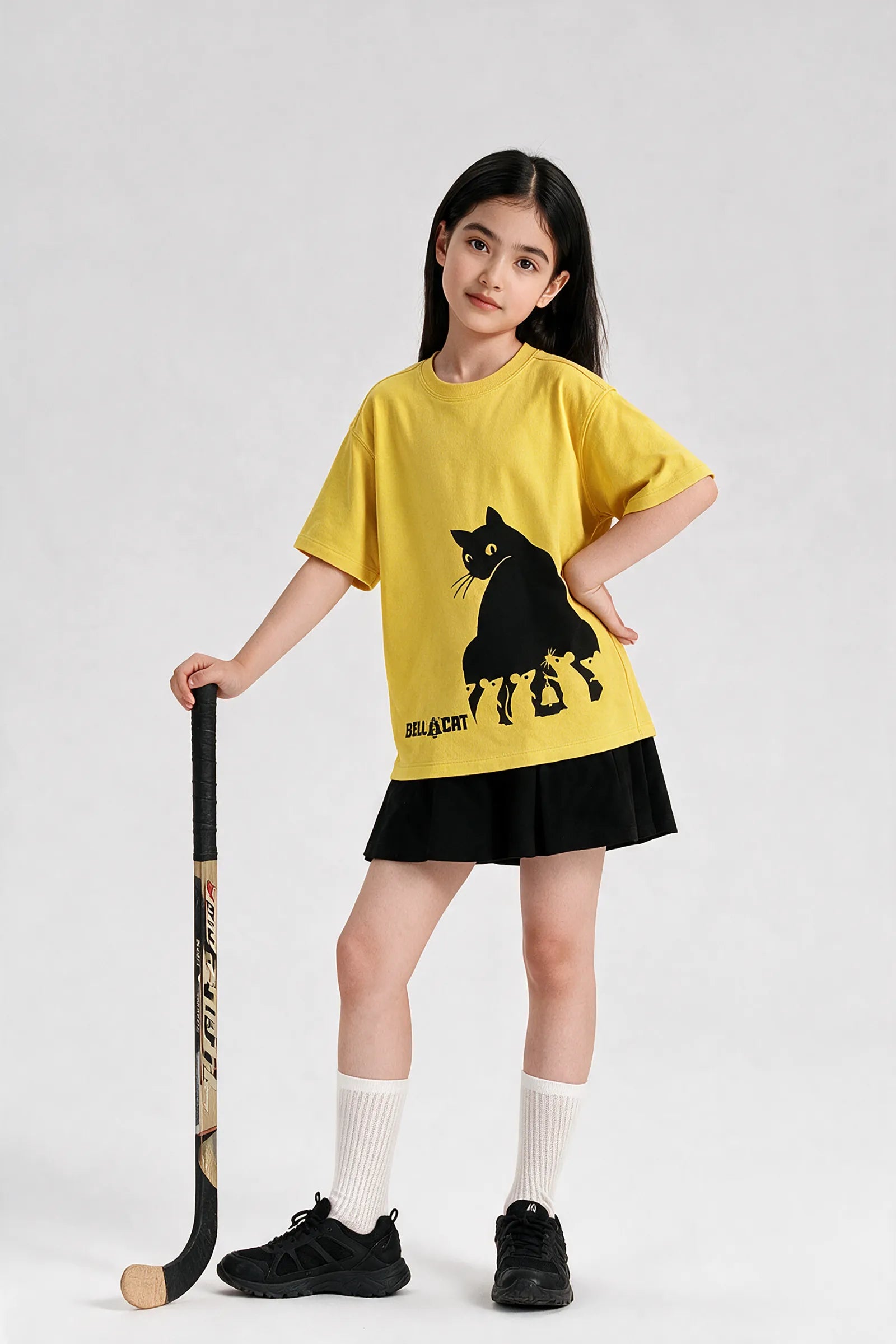 Bell The Cat - T Shirt, Yellow