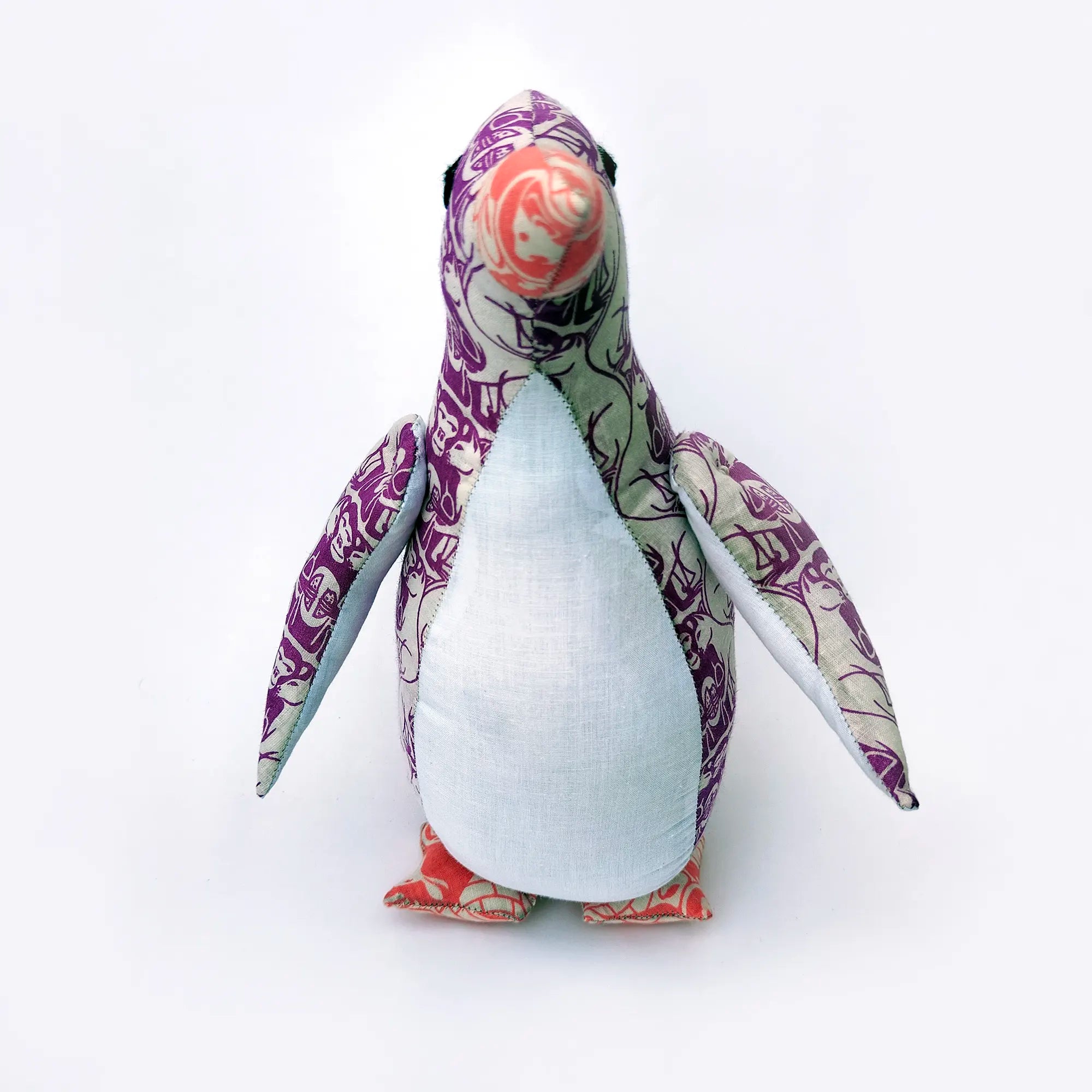 Handmade Cute Penguin Plush Toy – Sustainable, Soft & One-of-a-Kind