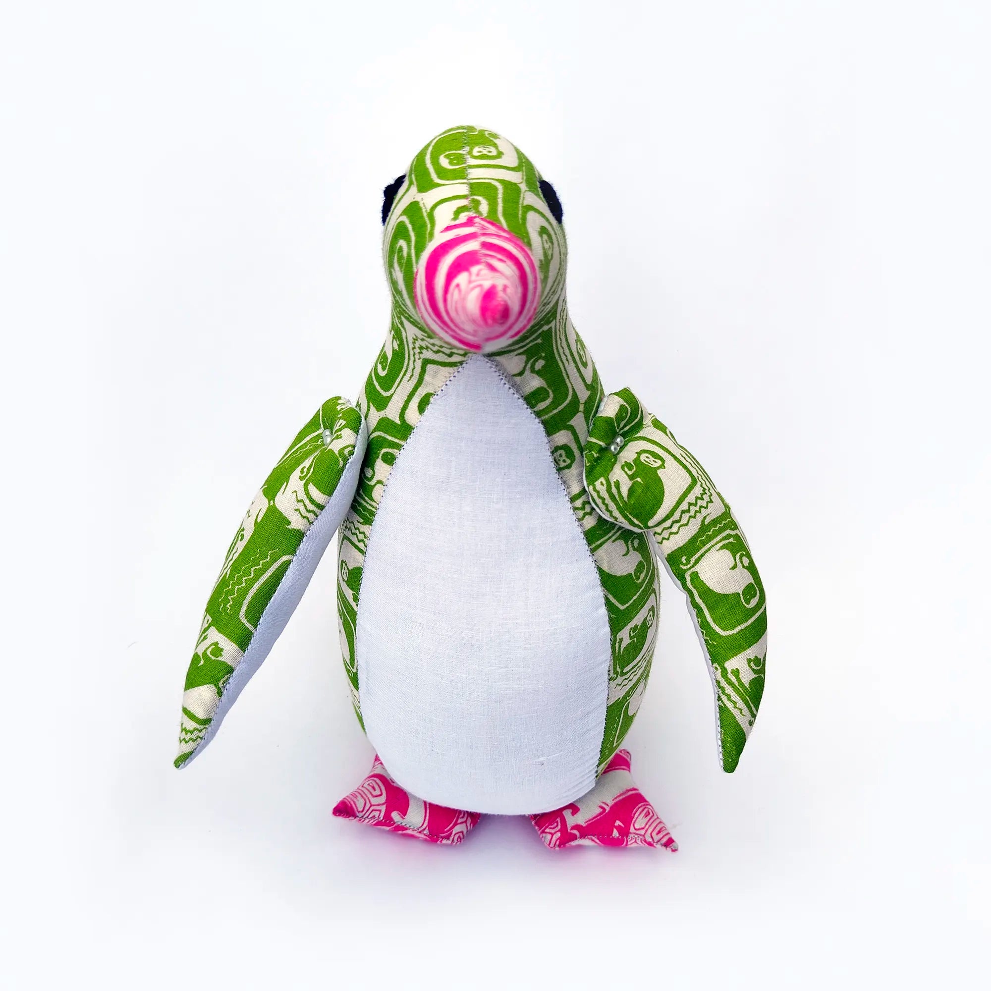 Handmade Cute Penguin Plush Toy – Sustainable, Soft & One-of-a-Kind