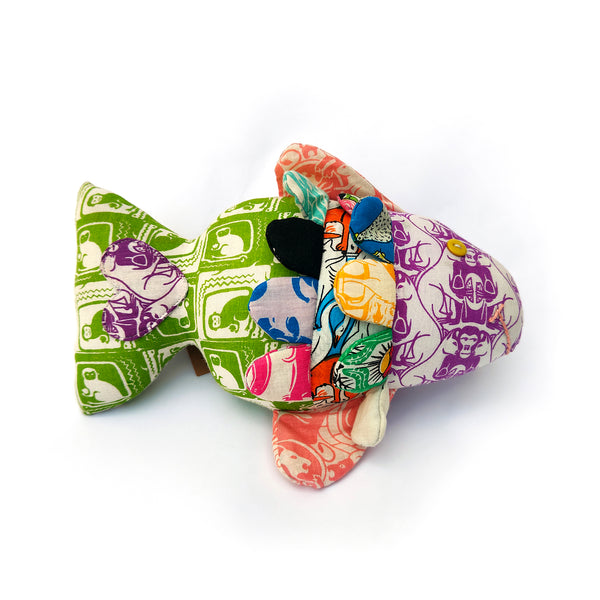 Handmade Fish Plush Toy – A Splash of Sustainability & Softness