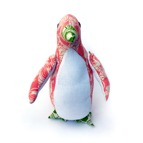 Handmade Cute Penguin Plush Toy – Sustainable, Soft & One-of-a-Kind