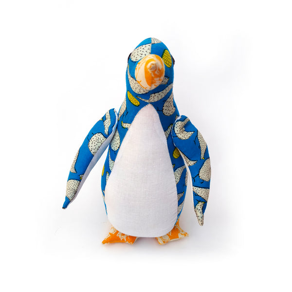 Handmade Cute Penguin Plush Toy – Sustainable, Soft & One-of-a-Kind