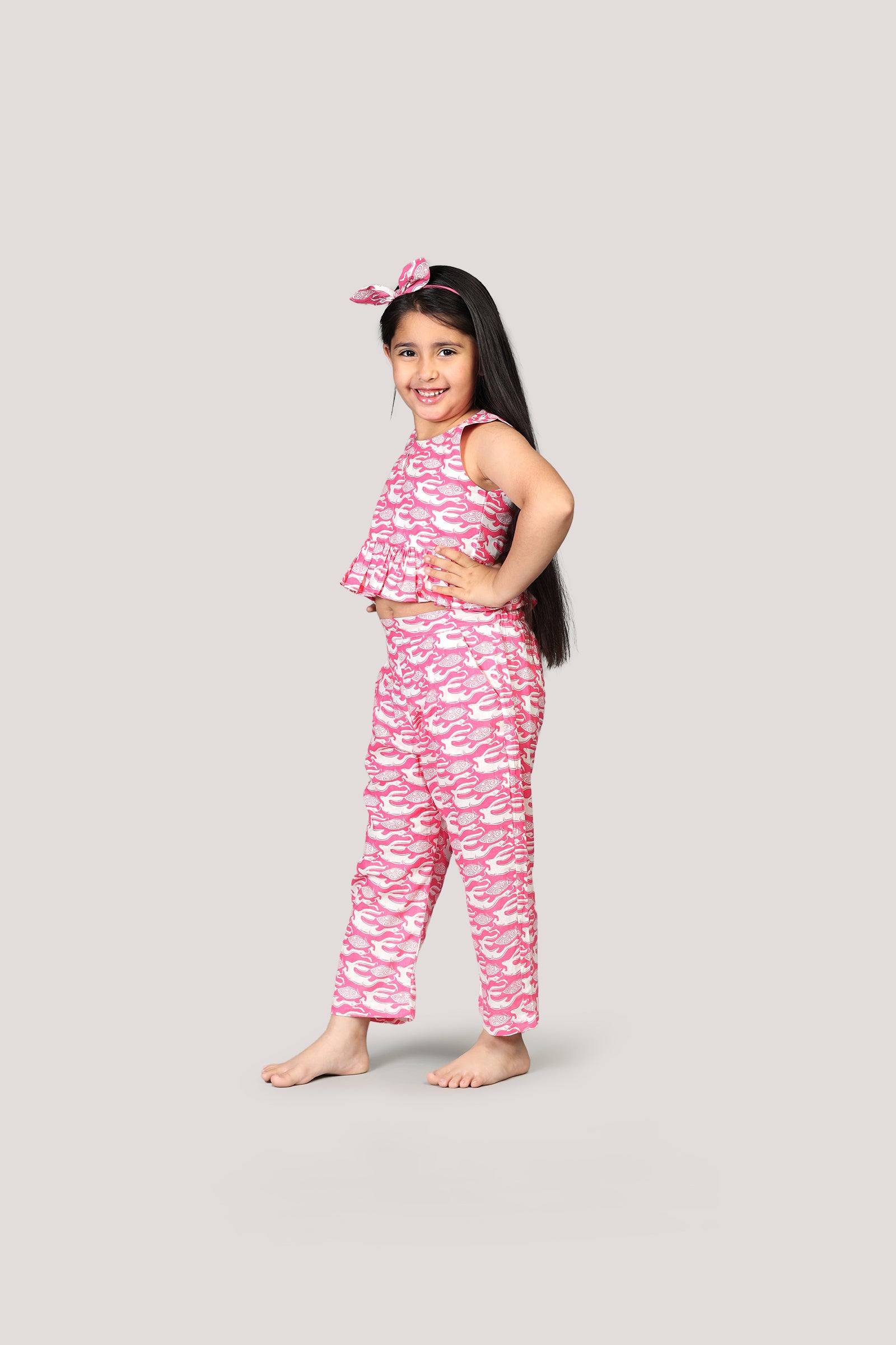 The Hare & The Tortoise - Crop Top Set