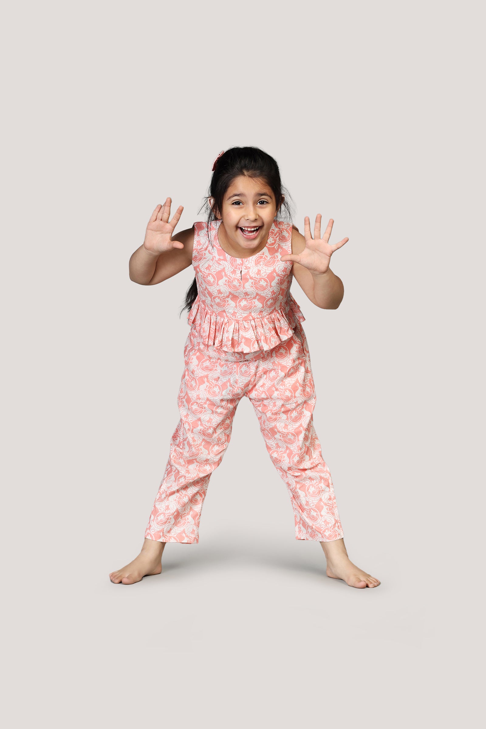 The Foolish Lion & The Clever Rabbit - Crop Top Set