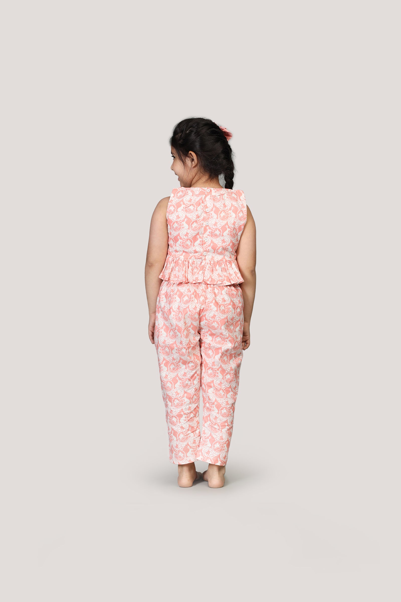 The Foolish Lion & The Clever Rabbit - Crop Top Set