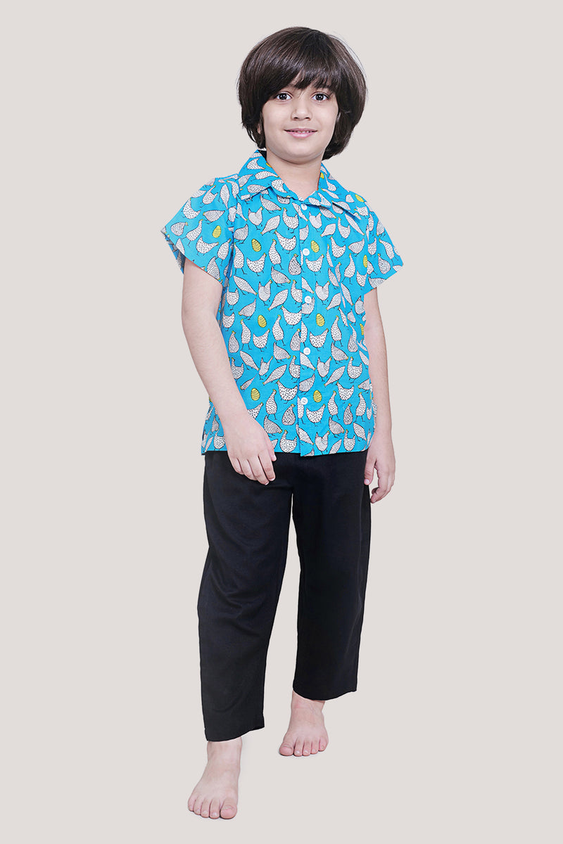 Hen That Laid The Golden Eggs- Boys Shirt