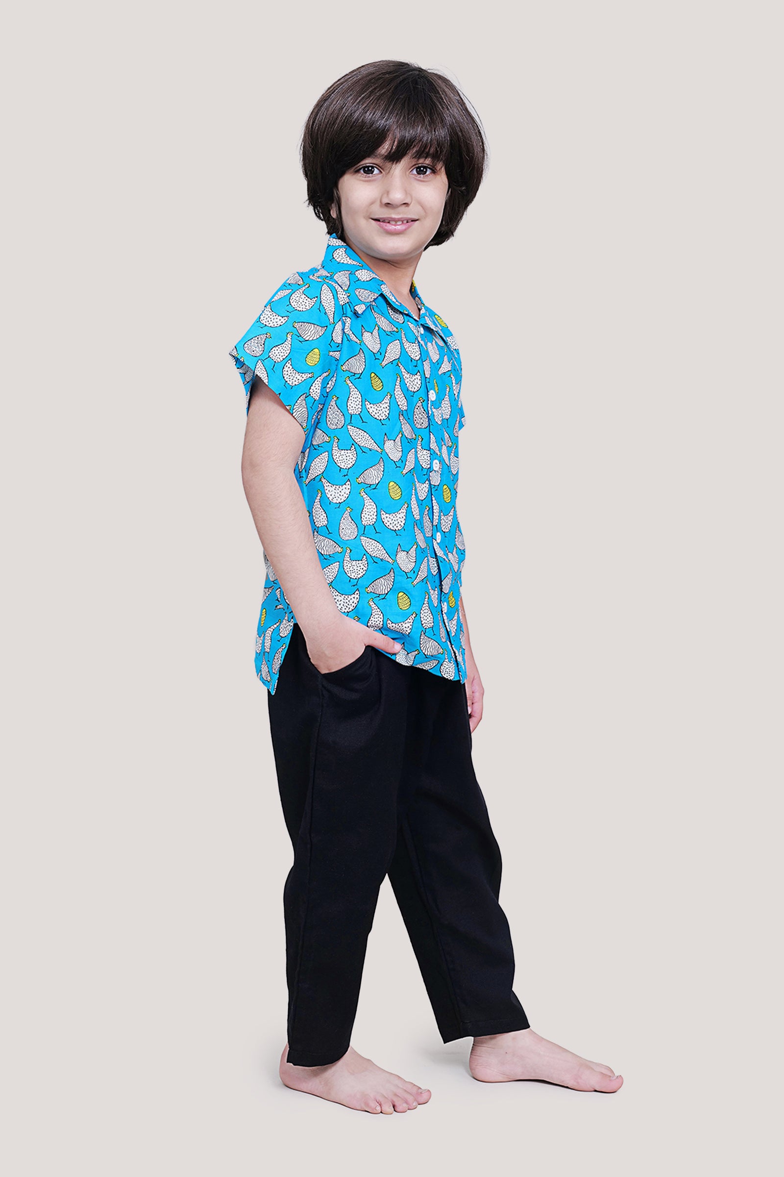 Hen That Laid The Golden Eggs- Boys Shirt