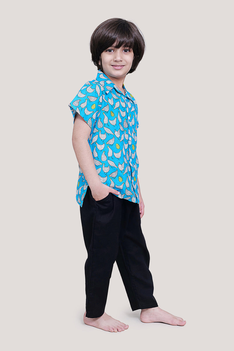 Hen That Laid The Golden Eggs- Boys Shirt