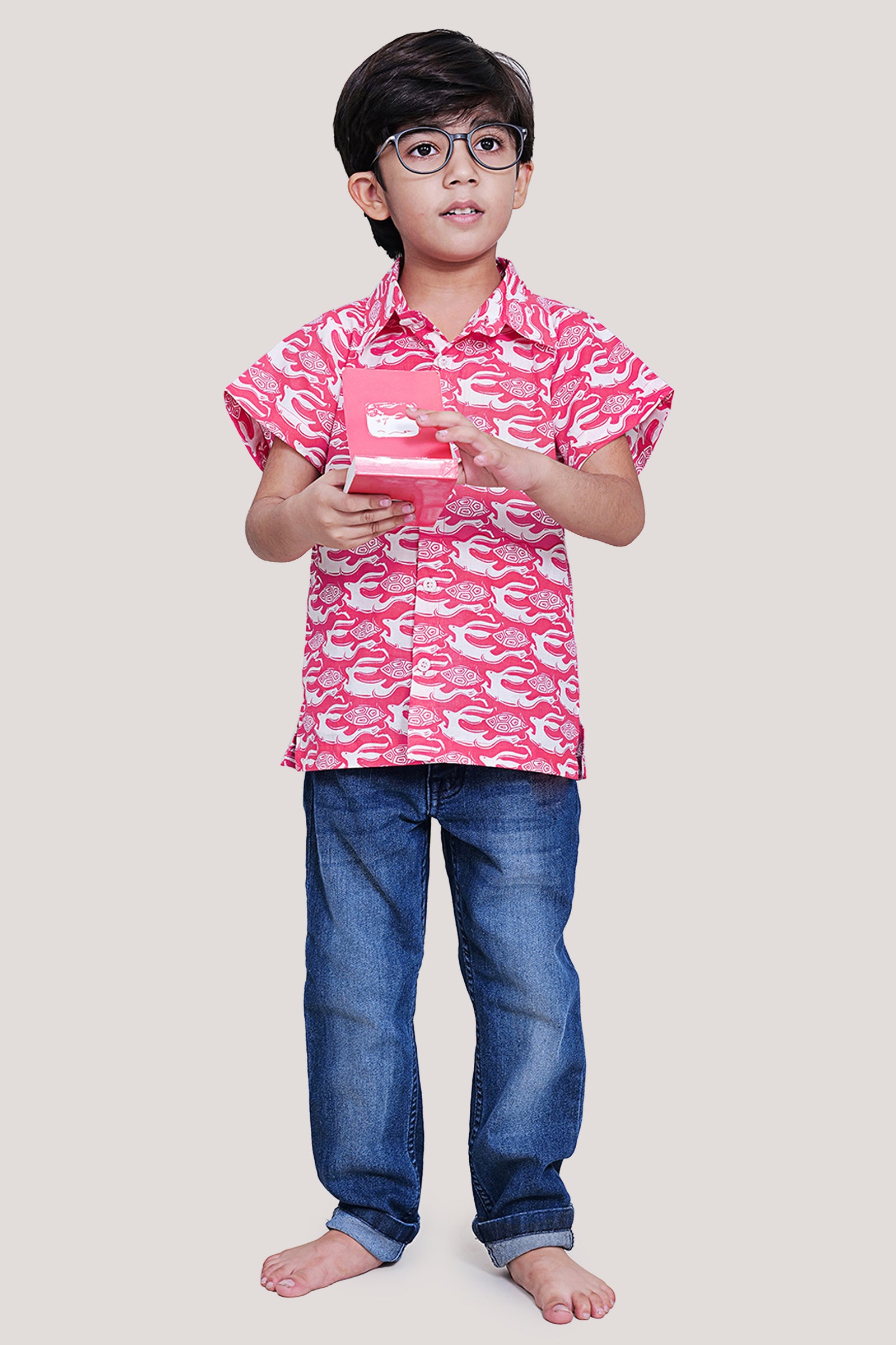 The Hare & The Tortoise - Boys Shirt