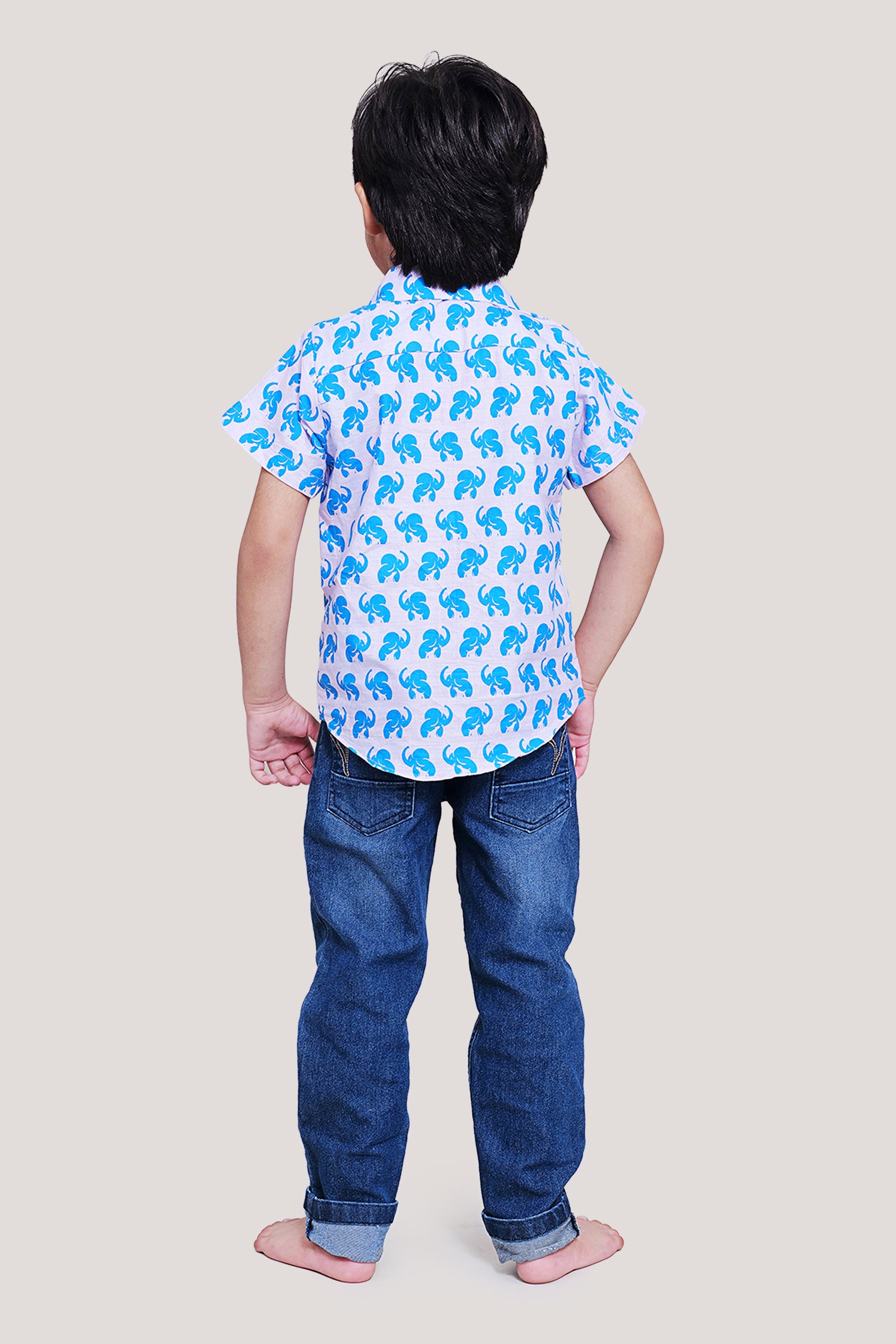 The Elephant & The Barking Dog- Boys Shirt