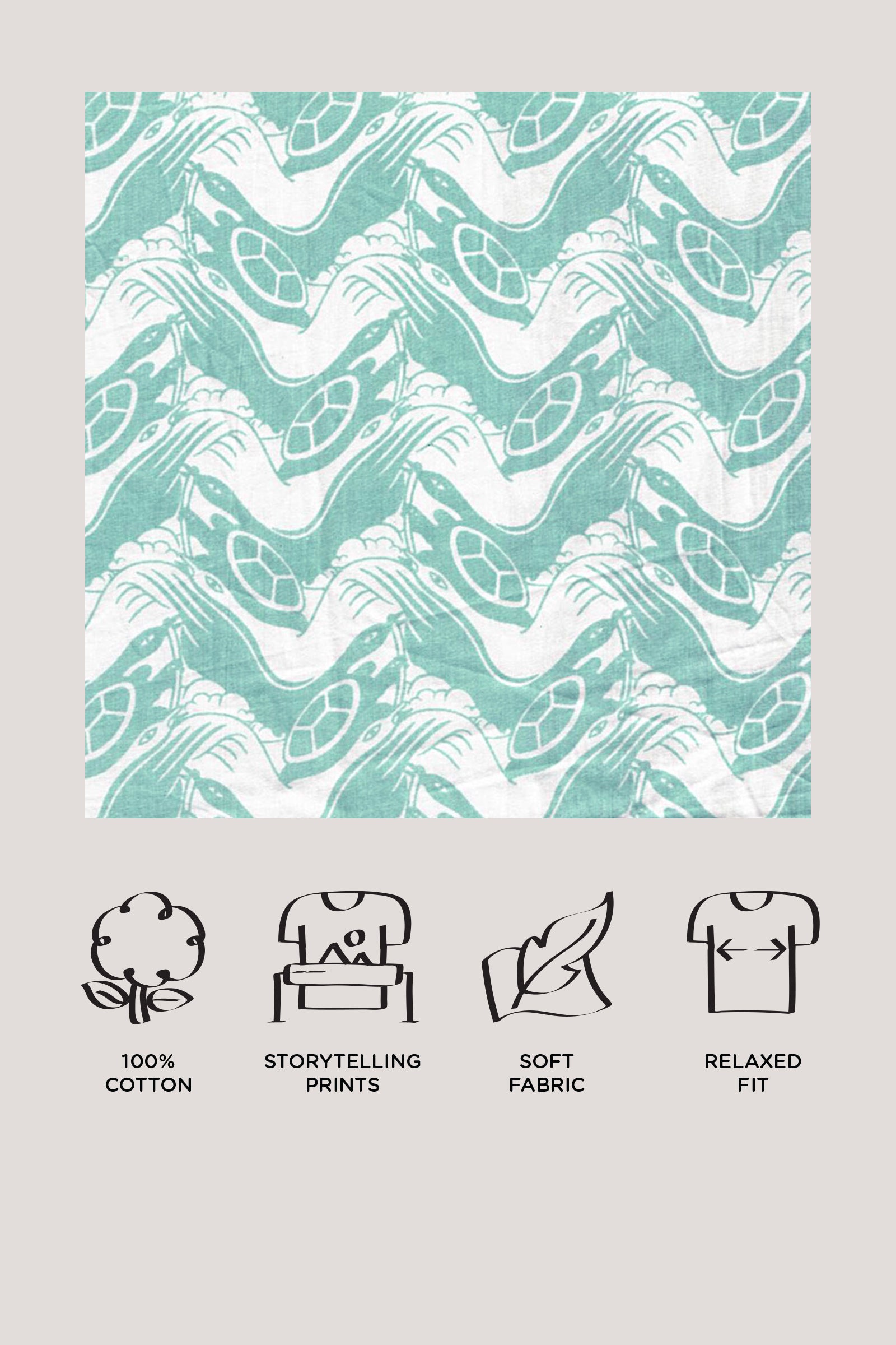 The Talkative Turtle - White Crisscross Frock