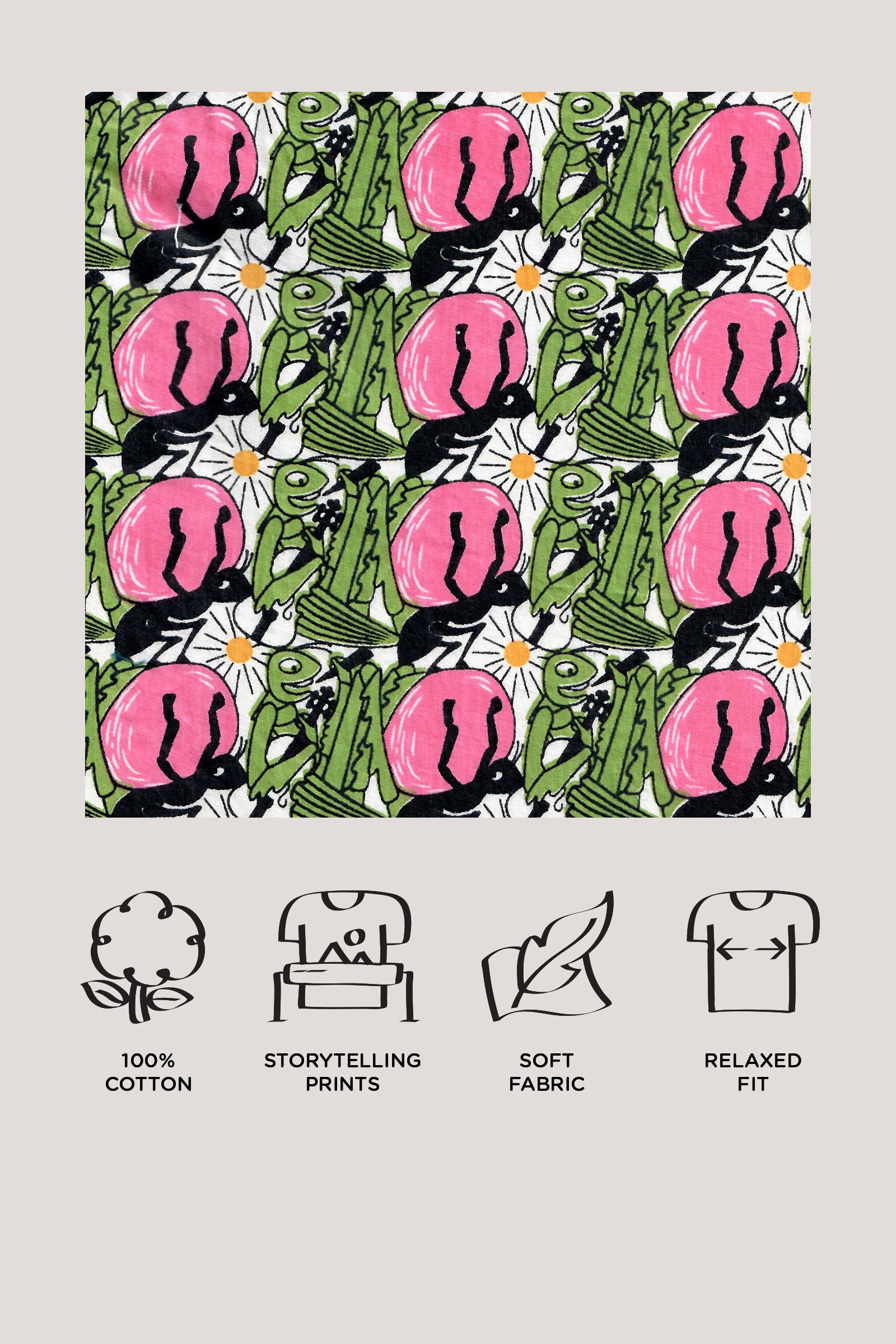 The Ant & the Grasshopper - Sleepwear