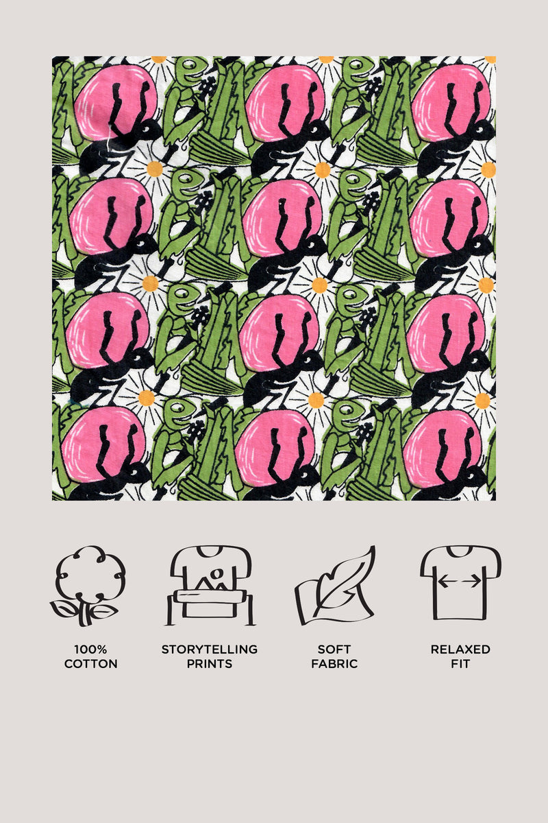 The Ant & the Grasshopper - Sleepwear