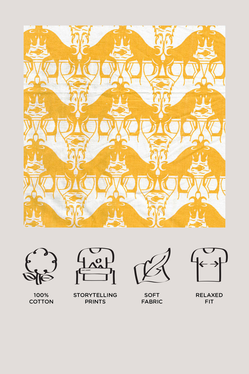 Two Silly Goats- Boys Kurta Pajama Set