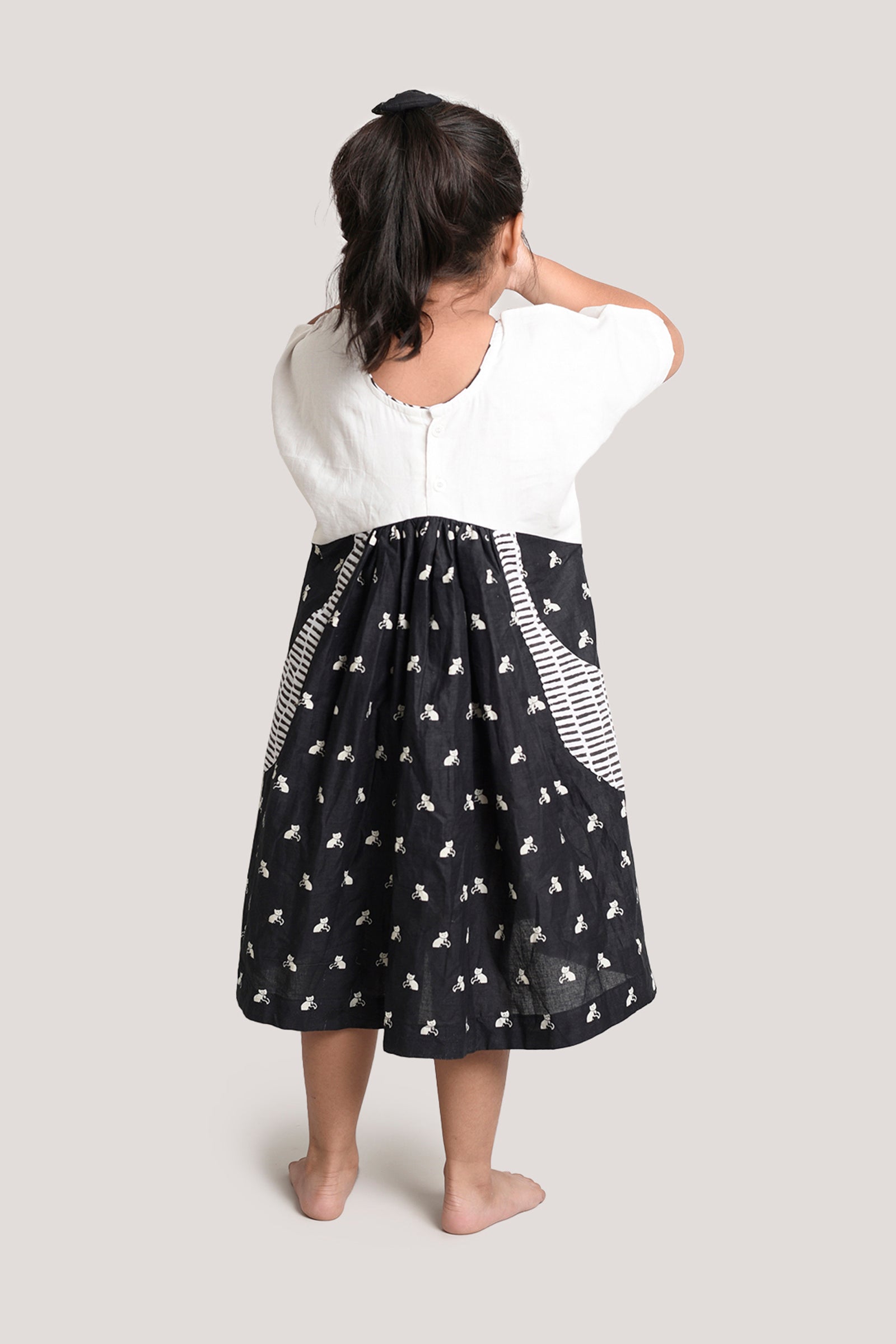 Bell The Cat - White Yoke Frock