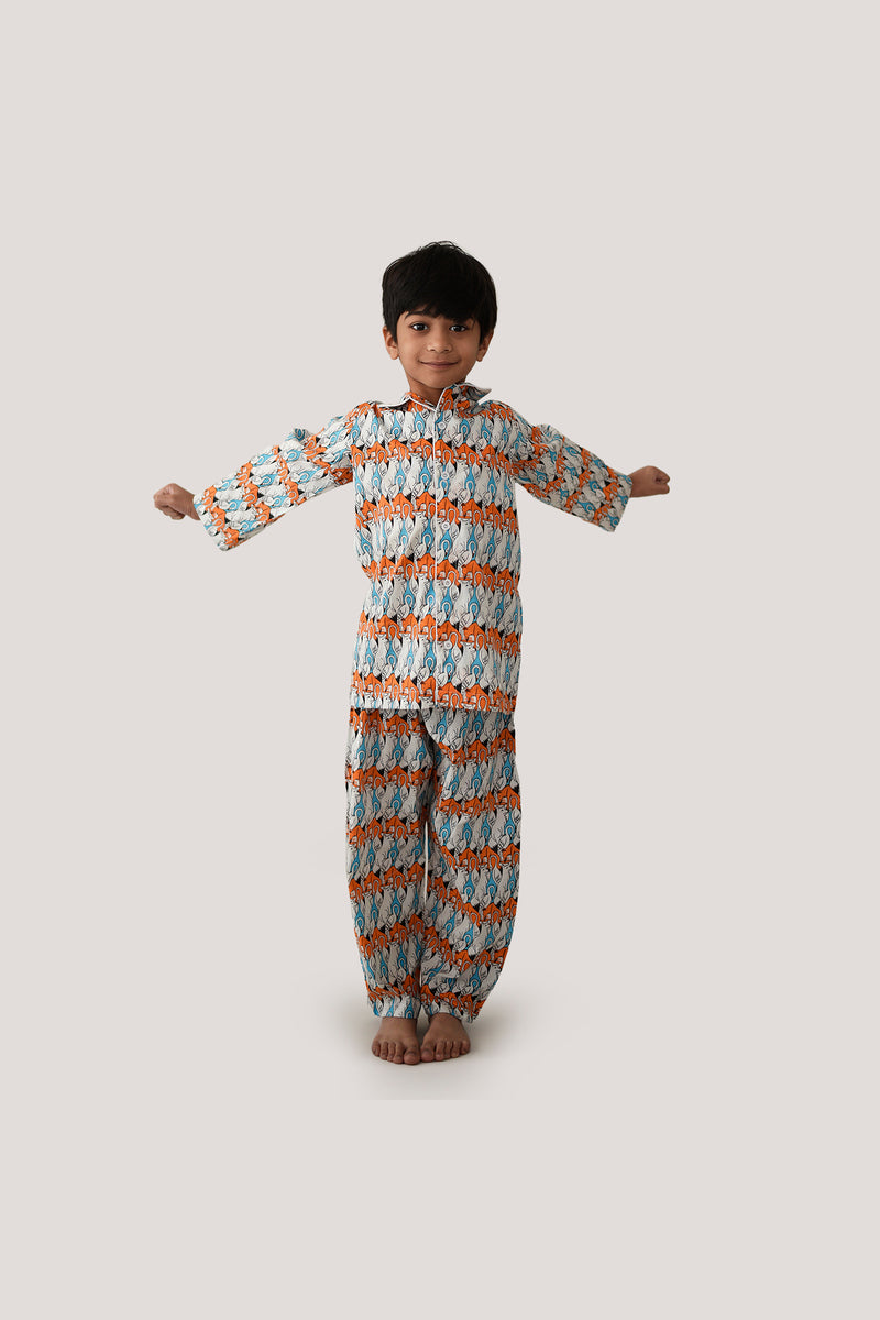 The Fox & the Crane - Sleepwear