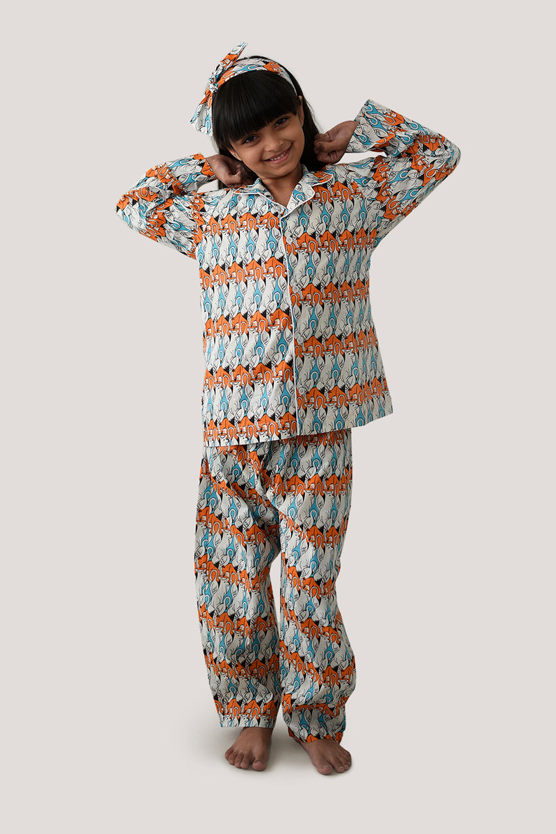 The Fox & the Crane - Sleepwear