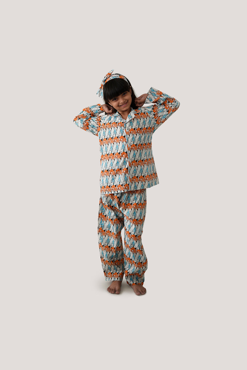 The Fox & the Crane - Sleepwear