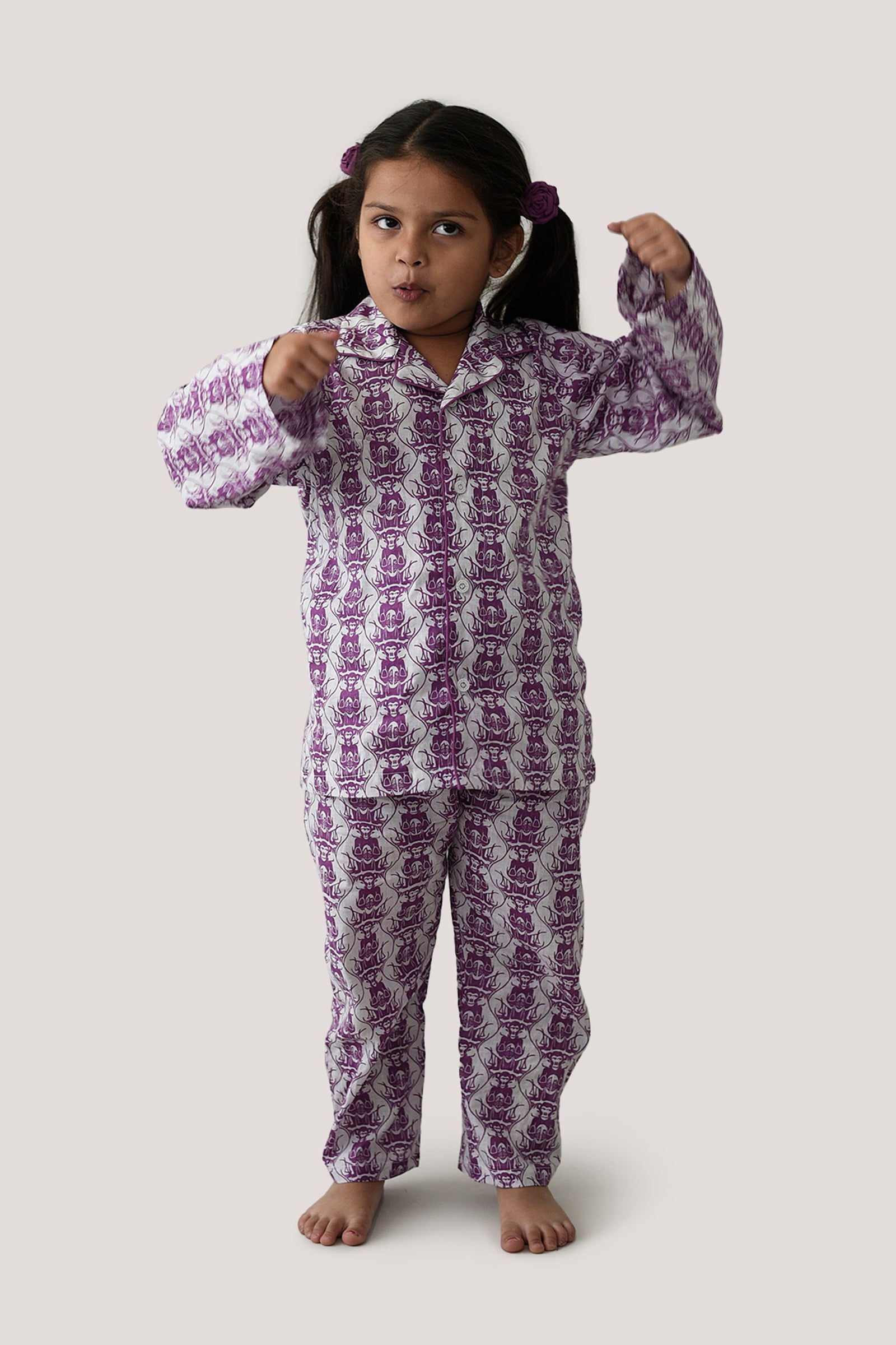 Two Cats & Monkey - Sleepwear