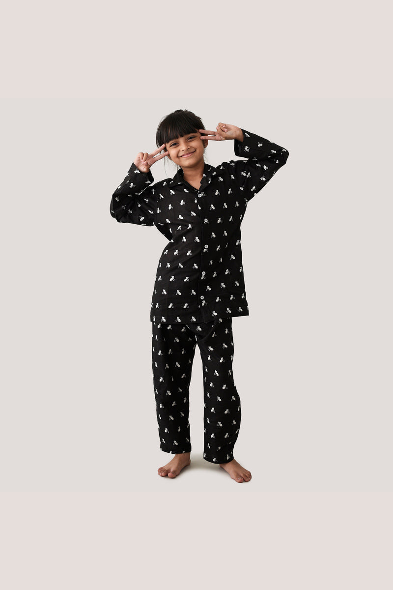Bell the Cat - Sleepwear, Black