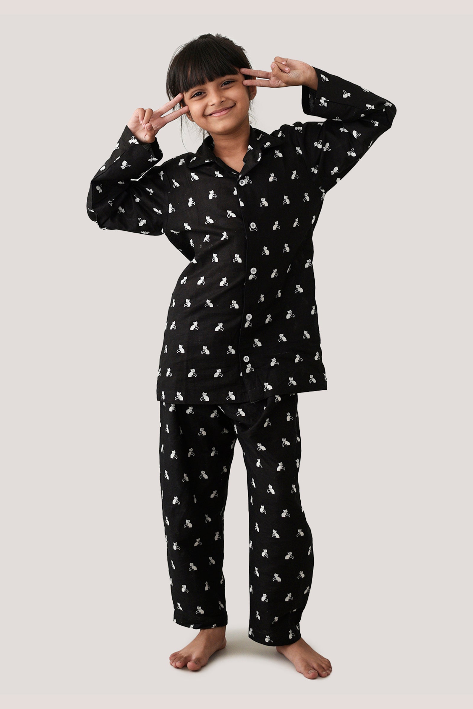 Bell the Cat - Sleepwear, Black