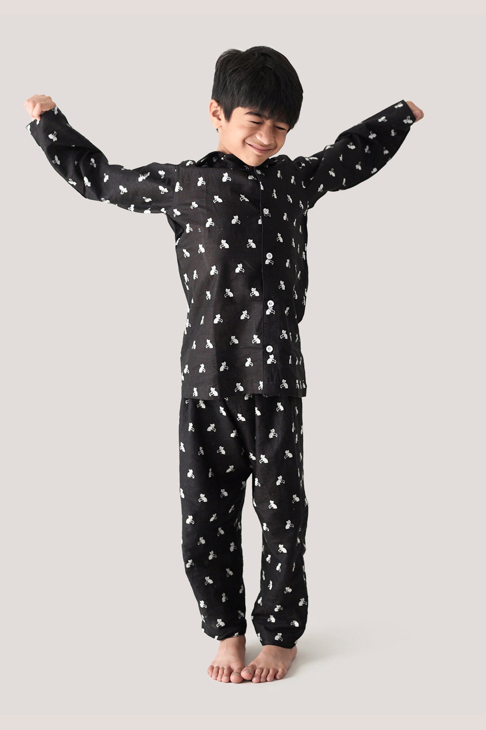 Bell the Cat - Sleepwear, Black