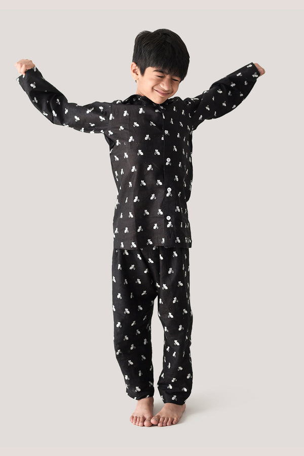 Bell the Cat - Sleepwear, Black