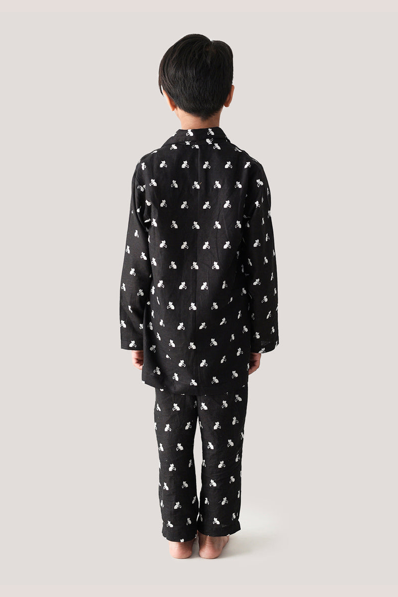 Bell the Cat - Sleepwear, Black