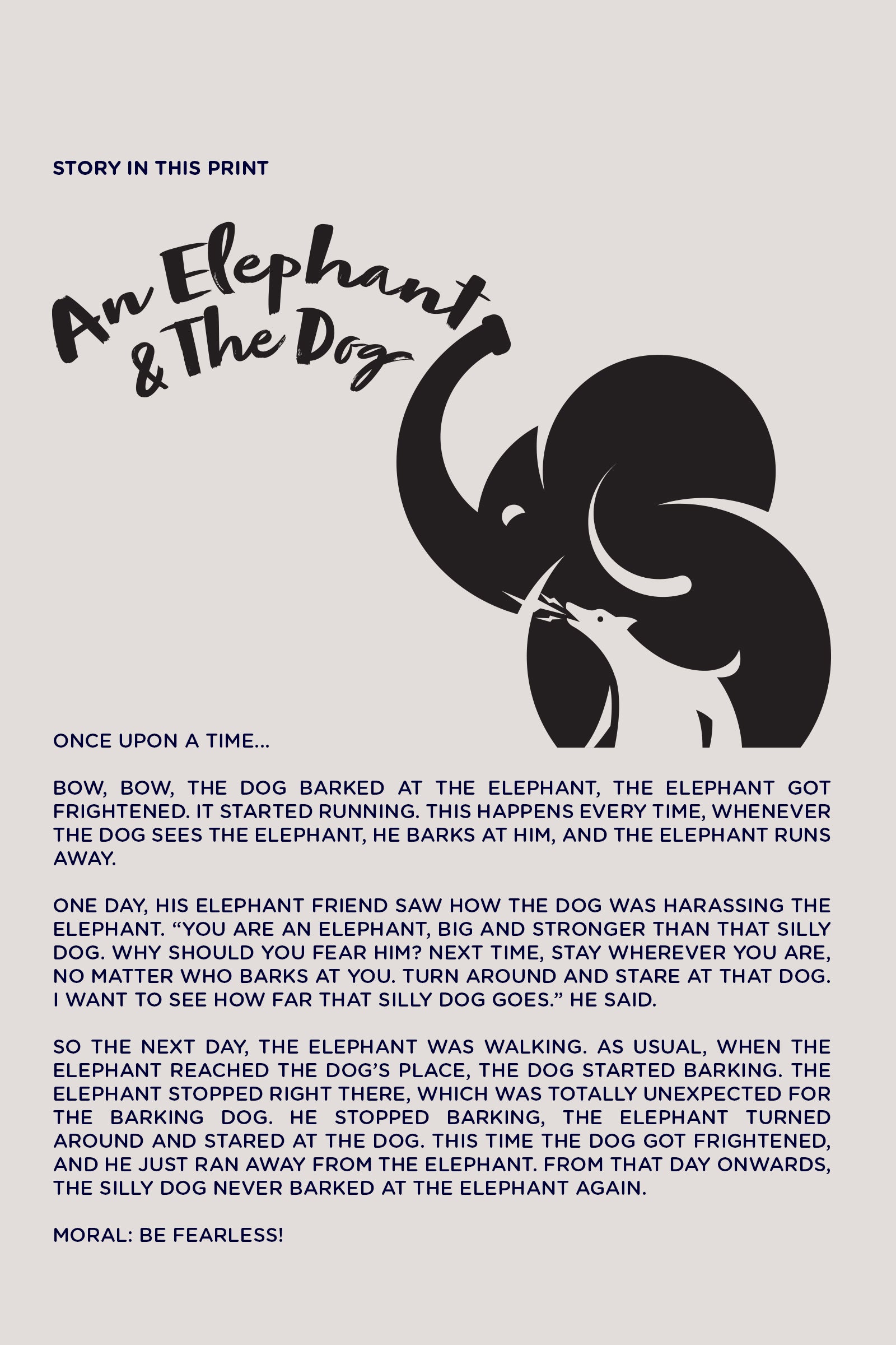 The Elephant & The Barking Dog- Boys Kurta Pajama Set