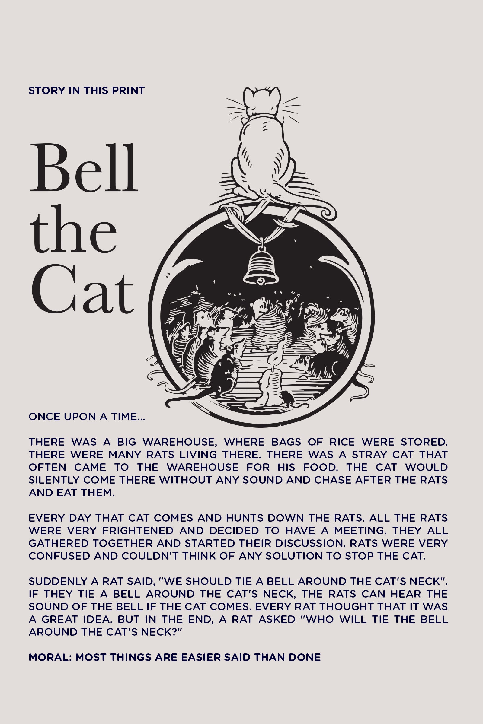 Bell The Cat- Boys Kurta Pajama Set, Beige