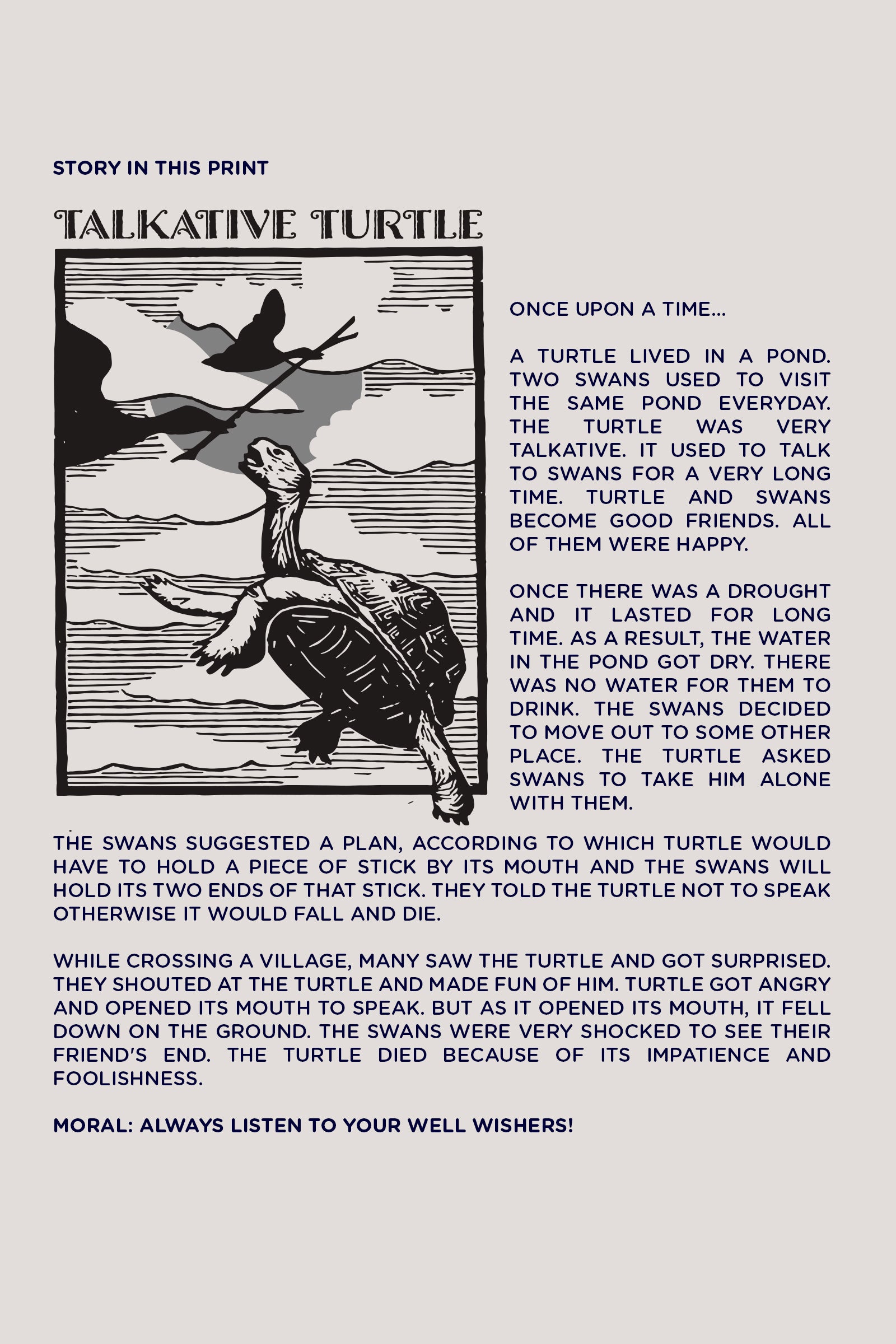 The Talkative Turtle - Peek-a-boo Frock