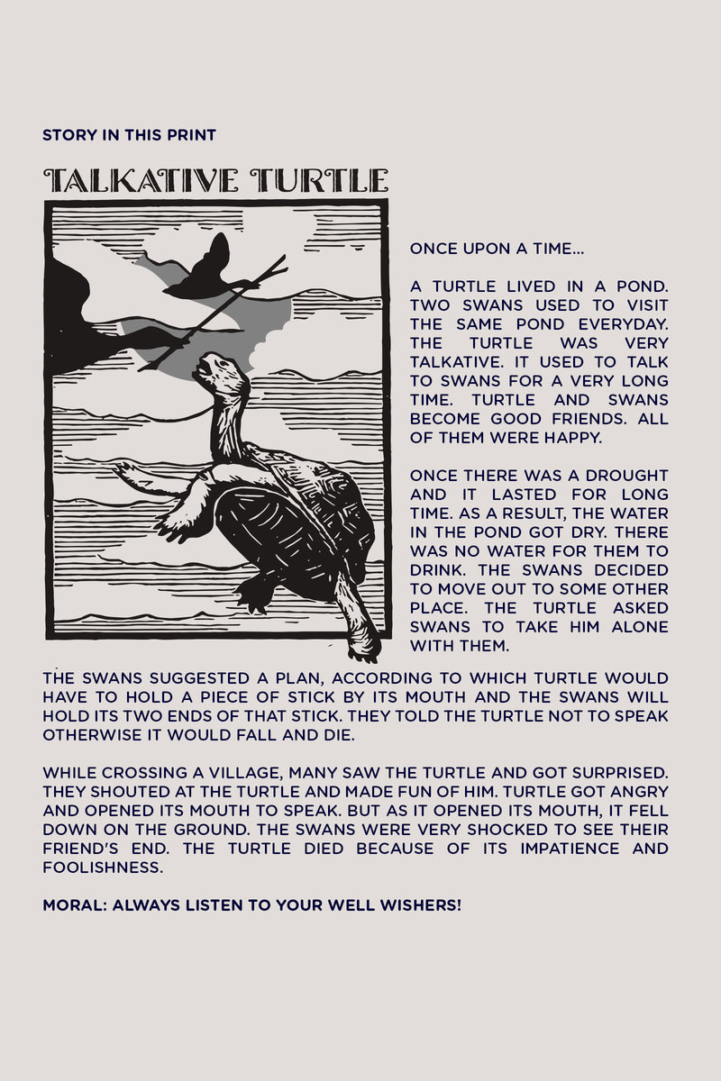 The Talkative Turtle - Peek-a-boo Frock