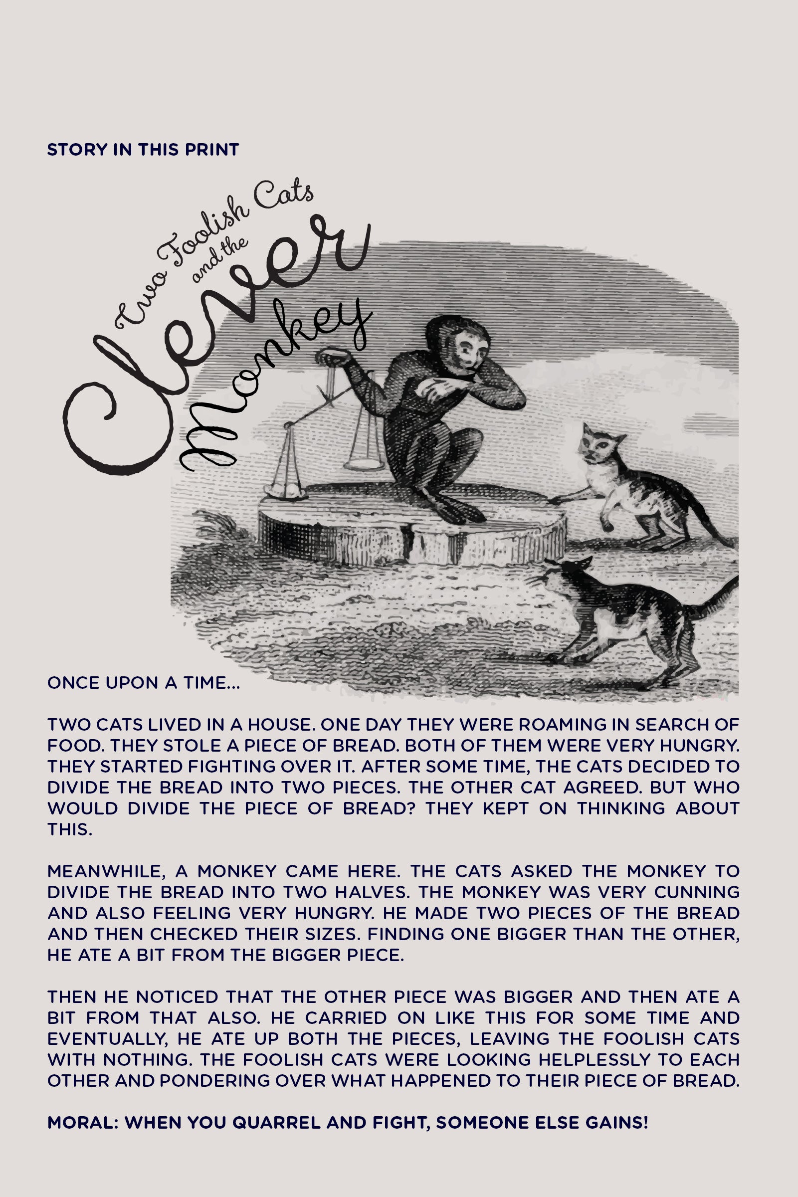 Two Cats & Monkey - Sleepwear