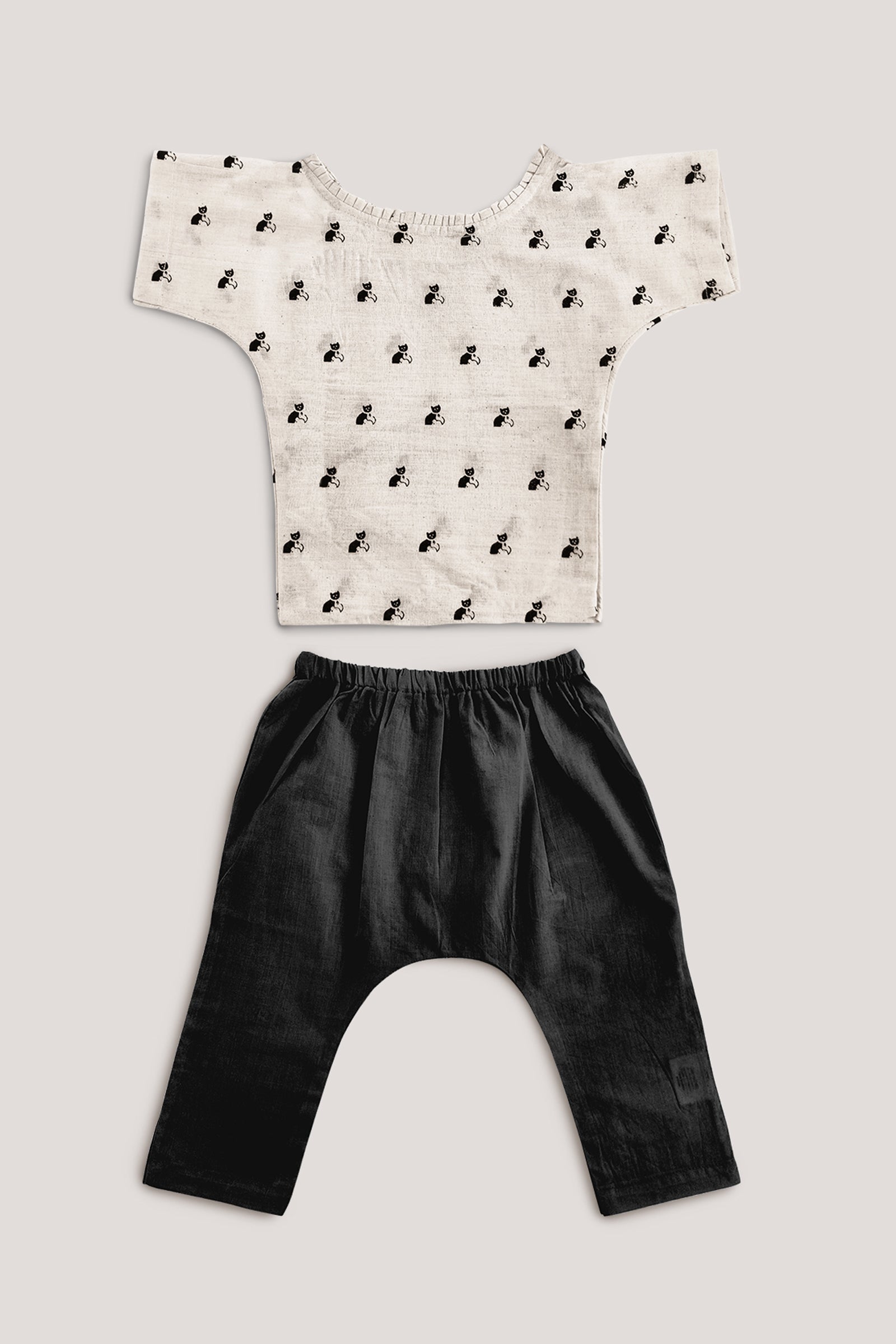 Bell the Cat, Jhabla Set, Beige