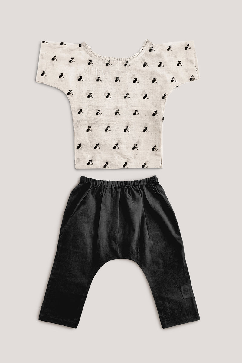 Bell the Cat, Jhabla Set, Beige