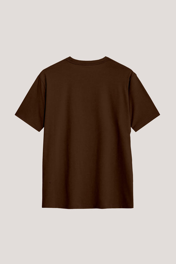 The Crooked Camel - T shirt, Brown