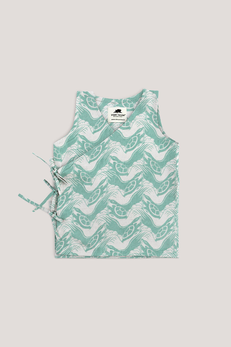 The Talkative Turtle Print, Jhabla