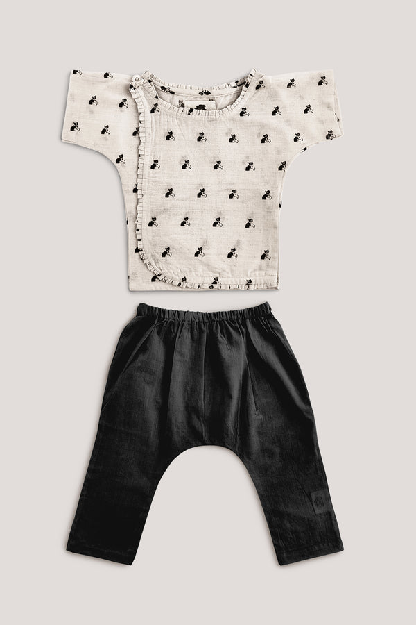 Bell the Cat, Jhabla Set, Beige