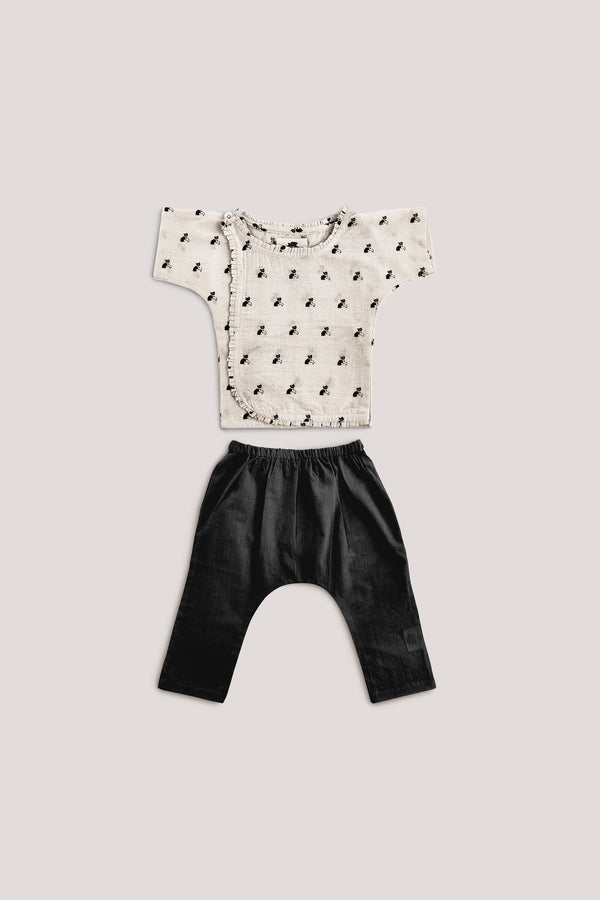 Bell the Cat, Jhabla Set, Beige