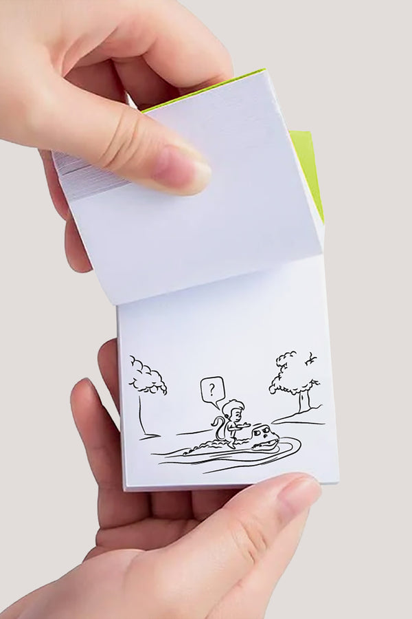 The Monkey & the Crocodile Flipbook