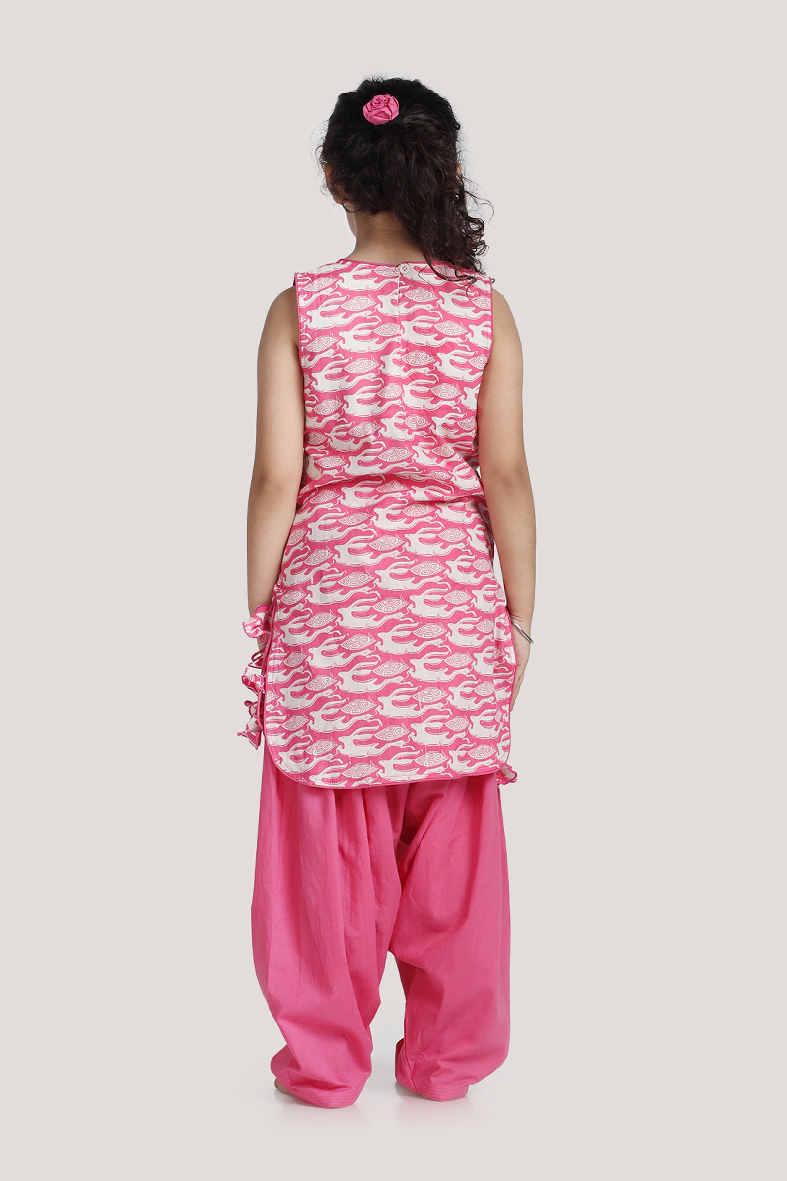 The Hare & The Tortoise - Patiala Suit Set