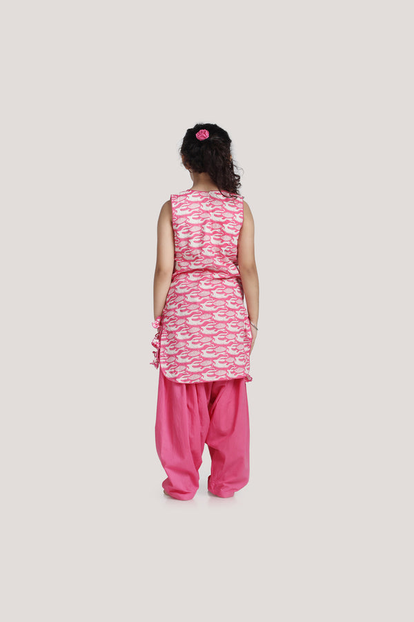 The Hare & The Tortoise - Patiala Suit Set